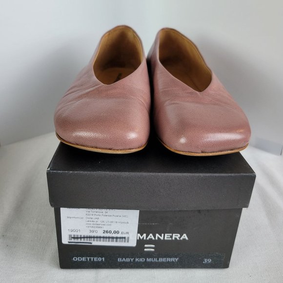 Halmanera Odette 01 Flats Baby Kid Mulberry Women's EU 39 US Size 8.5 - Picture 9 of 9